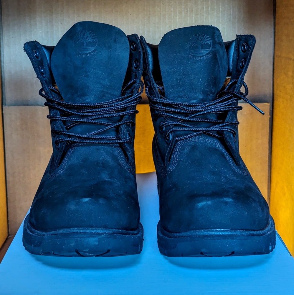 Timberland Boots, Size 9, Black